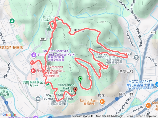 虎頭山越野預覽圖