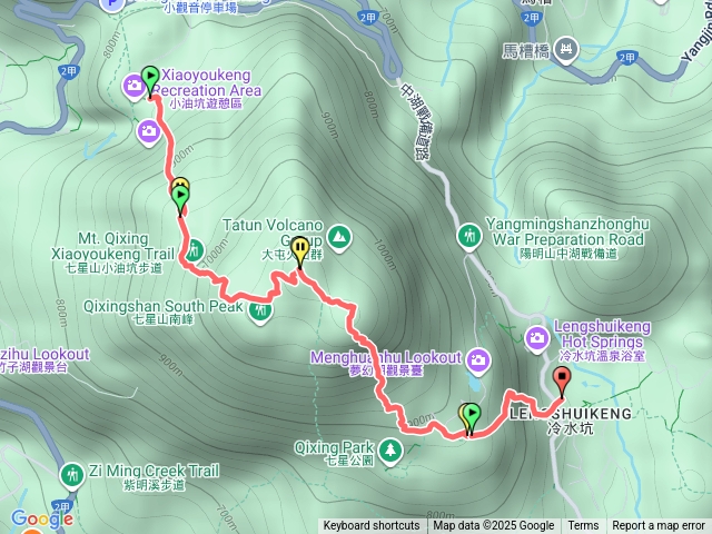 七星山主東峰步道親子20251108