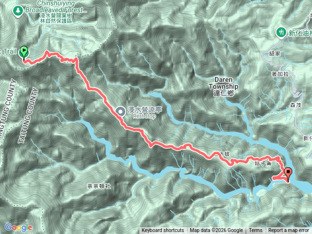 浸水營古道西進東出預覽圖