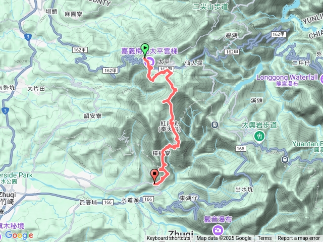 2025-01-13太平雲梯-大巃山西北峰-大巃山-紅南坑山-獨立山-阿跋泉真武廟預覽圖