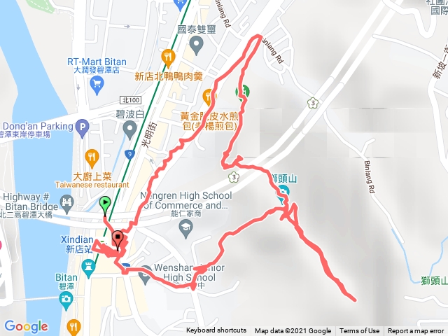 獅頭山步道-能仁入-檳榔路出