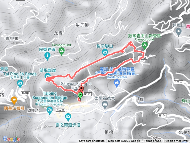 嘉義太平山，祝壽山慢走