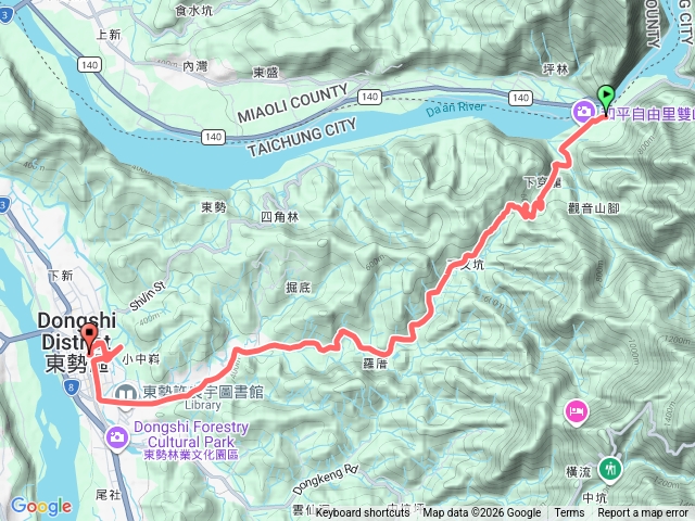 雙崎-東勢市區+東勢隱藏小路(Ubike2.0E預覽圖