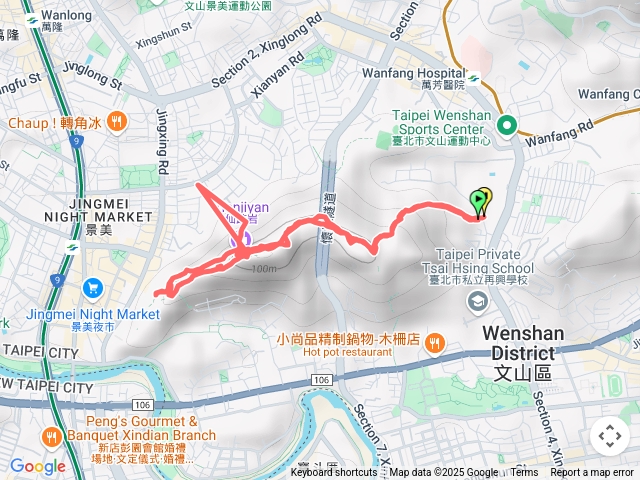 仙跡岩來回