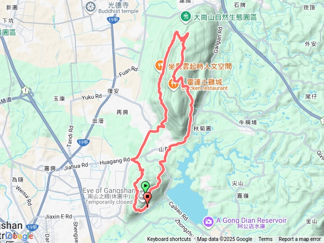 小崗山大崗山O形縱走預覽圖