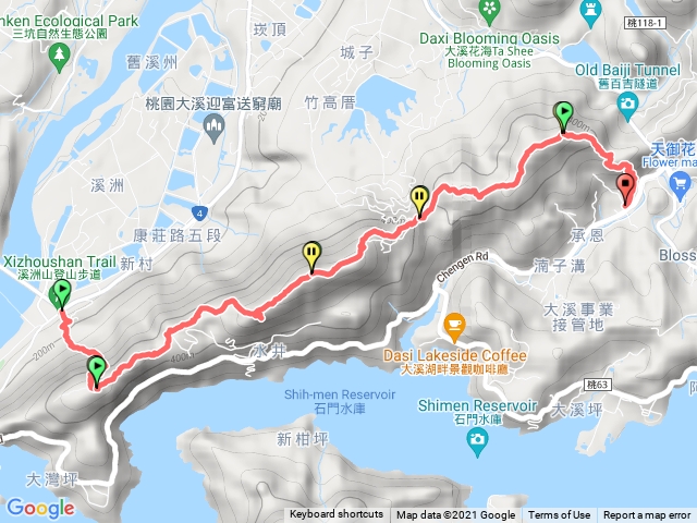 2021/11/06 溪洲山頭寮山縱走