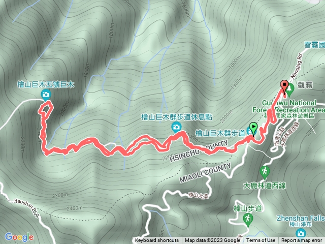 檜山巨木群步道