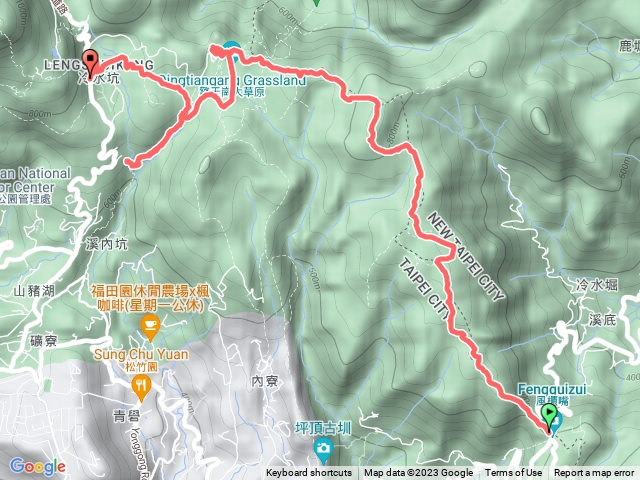 風櫃嘴到冷水坑