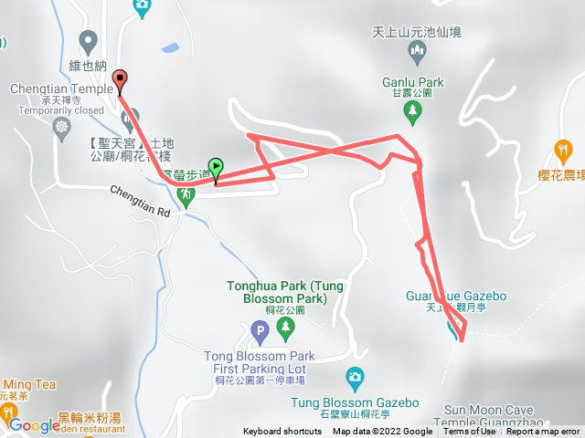 天上山步道
