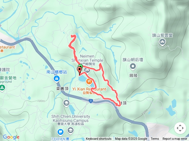 內門順賢宮嶺頂步道預覽圖
