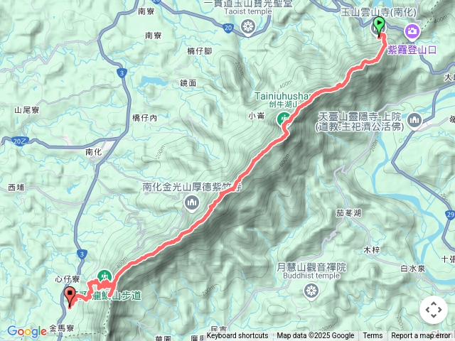 烏山縱走（風空子山-心仔寮山）