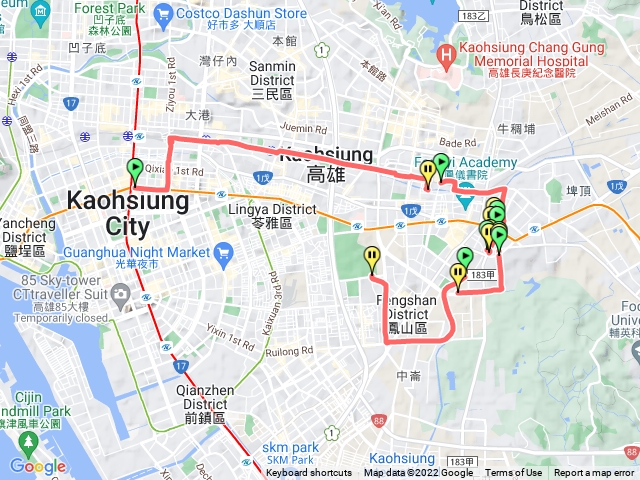 美麗島鳳山衛武營