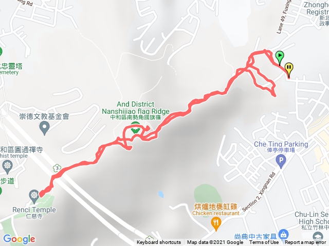 興南路~國旗嶺~圓通寺