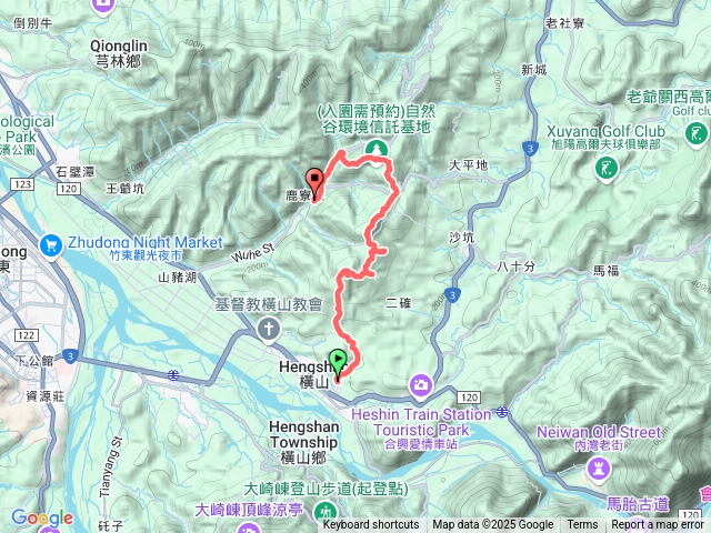 [新竹郊山]義二六沙南南田(飛沙7峰)