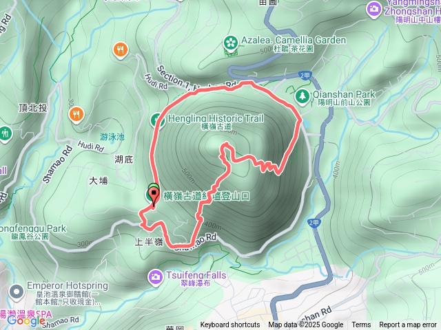 橫嶺古道+紗帽山一圈