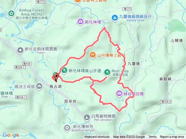 新化中心林場後山