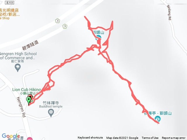 獅頭山登山步道