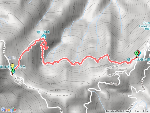 觀霧檜山巨木步道
