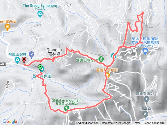 飛鳳山＋大板根8字縱走