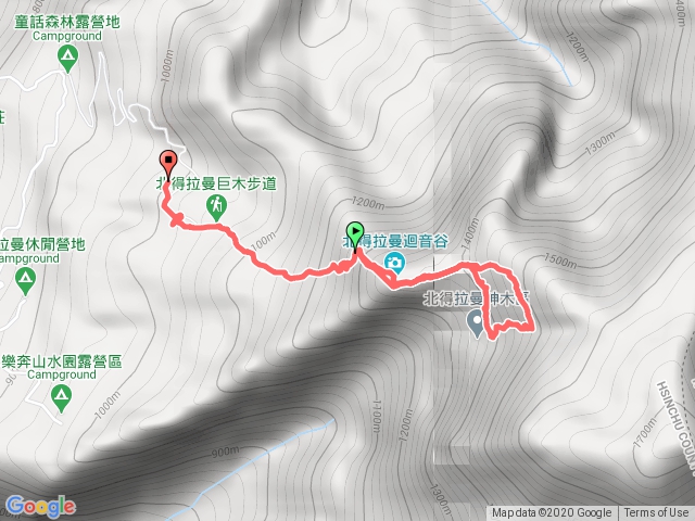 北得拉曼 巨木群一圈