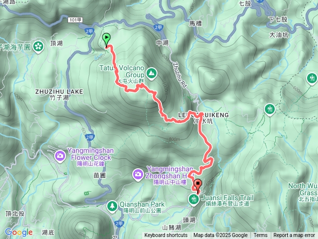 小油坑七星山主峰東峰步道