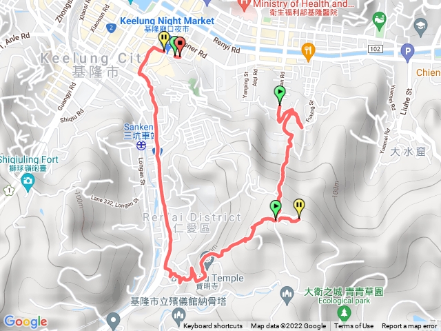 紅淡山 劉銘傳路o型