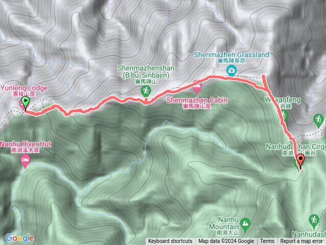 南湖 5/2 雲稜山屋-審馬陣山-南湖北山-南湖北峰-圈谷