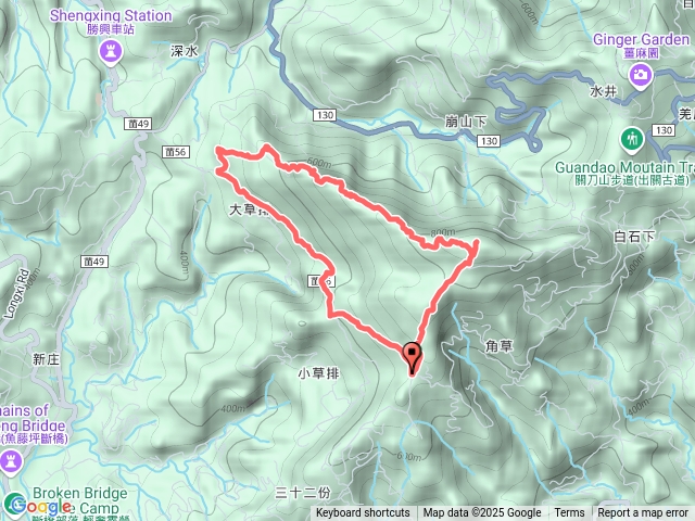 關刀山西北峰O型預覽圖