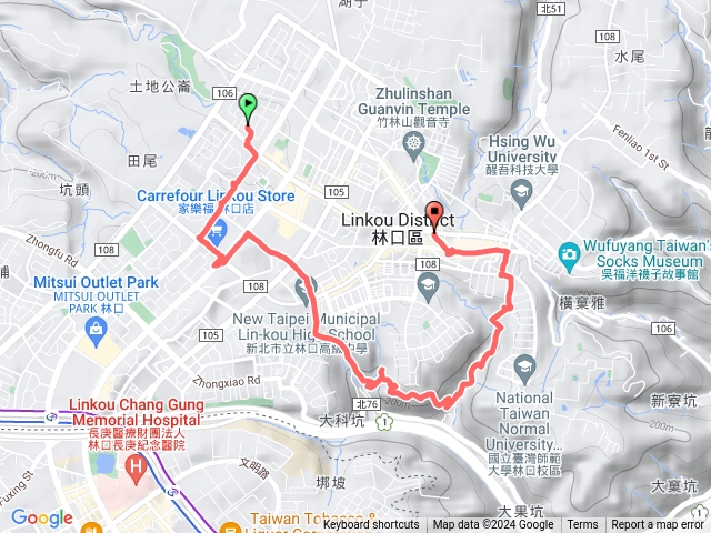 林口台地大縱走