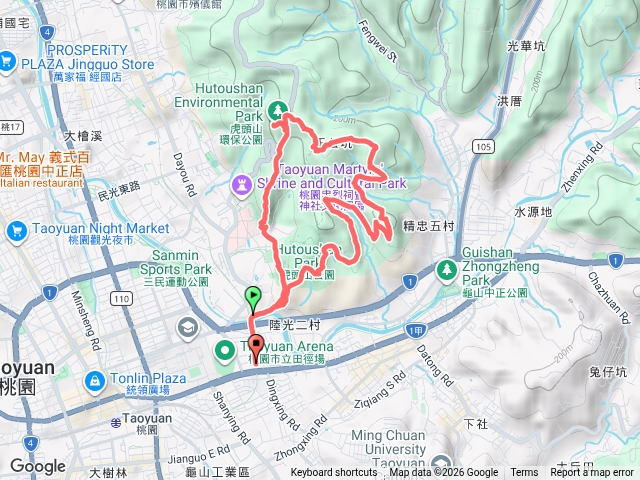 桃林鐵道、虎頭山公園預覽圖