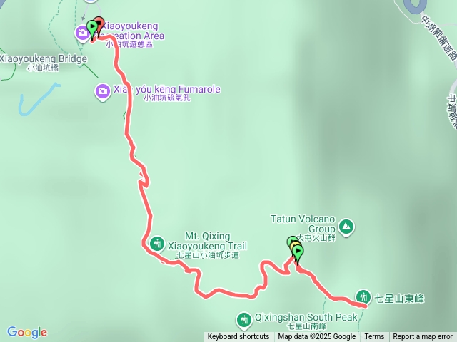 妞妞七星山首次登頂