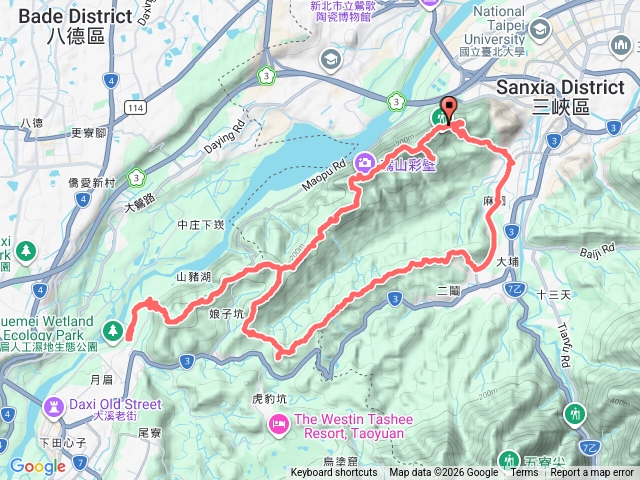 鳶溪往返縱走加碼壽山，二鬮山大O繞預覽圖