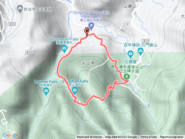 青山瀑布步道