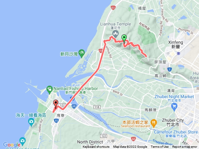 鳳崎落日步道