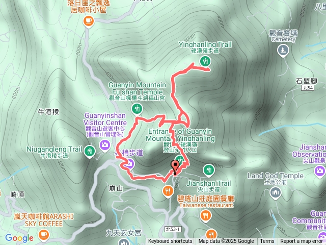 觀音山硬漢嶺林梢步道預覽圖