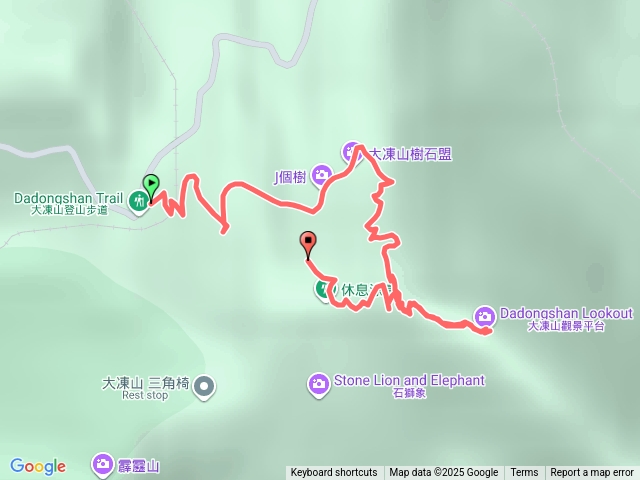 嘉義大棟山跑起乃