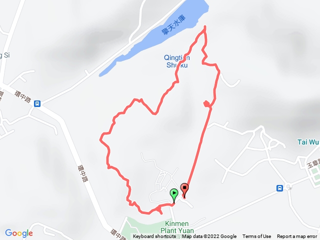 植物園-蟠龍崗-醒龍亭-莊敬自強