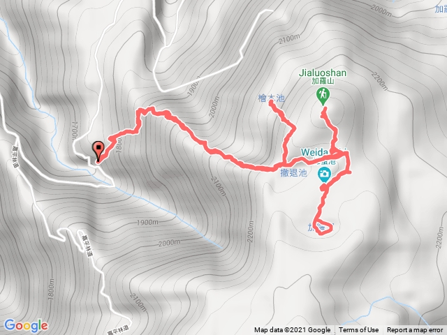 2021.03.28 巨木登山口 加羅山 加羅湖 檜木池 