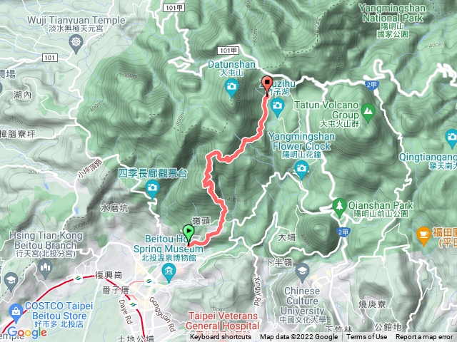 北投捷運—中正山看台