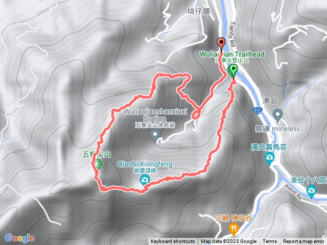 新北－臺灣百大必訪步道五寮尖登山步道202310151705