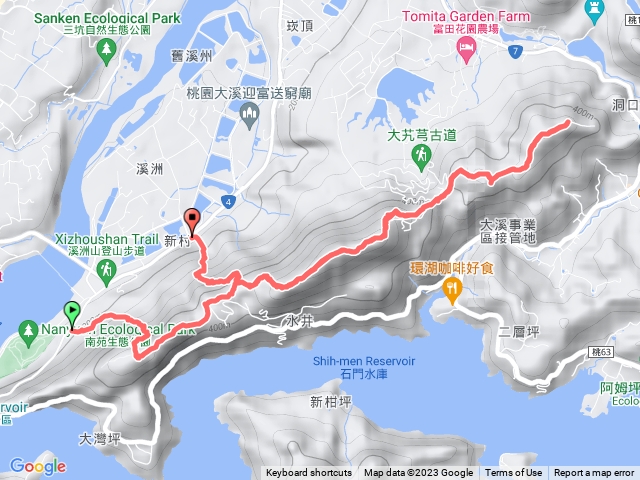 溪州山頭寮山來回