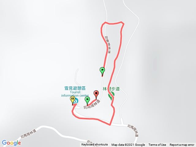 雪見林間步道