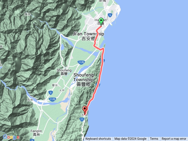 環島第九天 花蓮到水璉