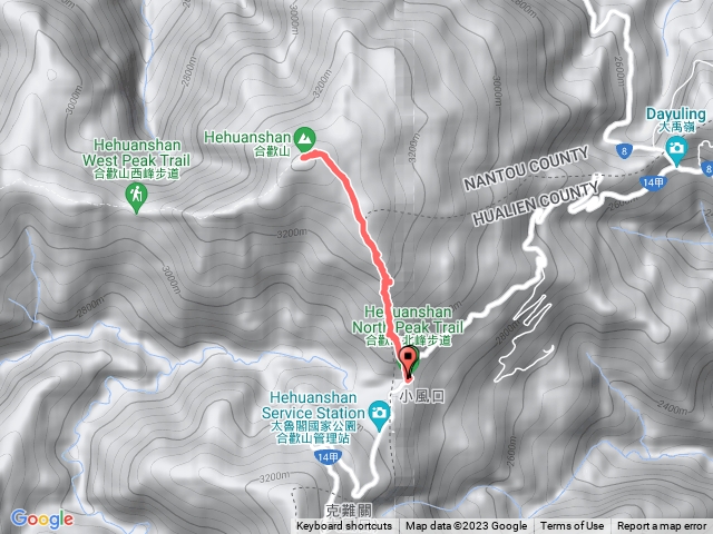 20230529合歡北峰