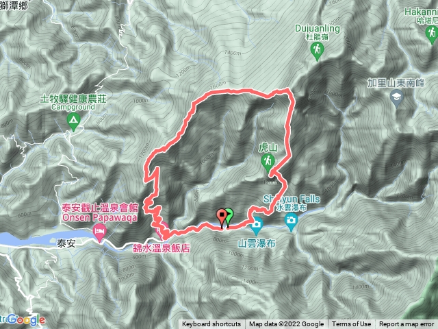 小大登山-虎山橫龍山o型縱走