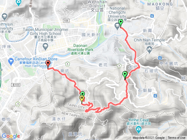 指南山＆二格山支線