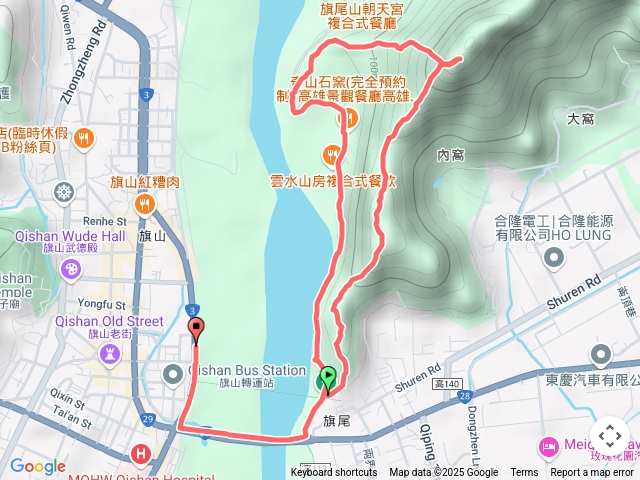 旗尾山登山步道