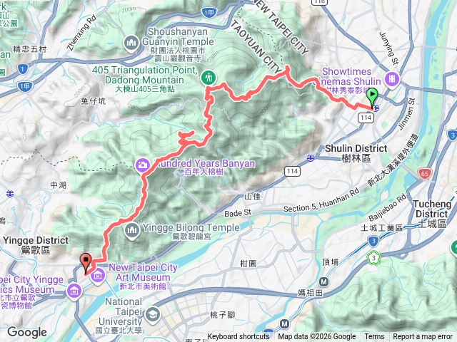 微笑山線第一、二、三段連走（405高地段 、百年大榕樹段、大湖之森步道）（樹鶯縱走）預覽圖