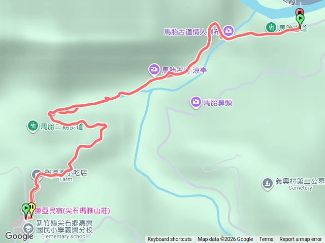 馬胎古道來回預覽圖