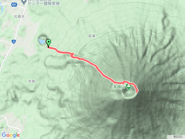 日本北海道-後方羊蹄山